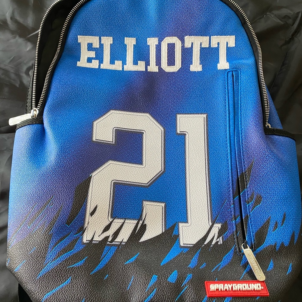 Sprayground Limited Ezekiel Zeke Elliott backpack.